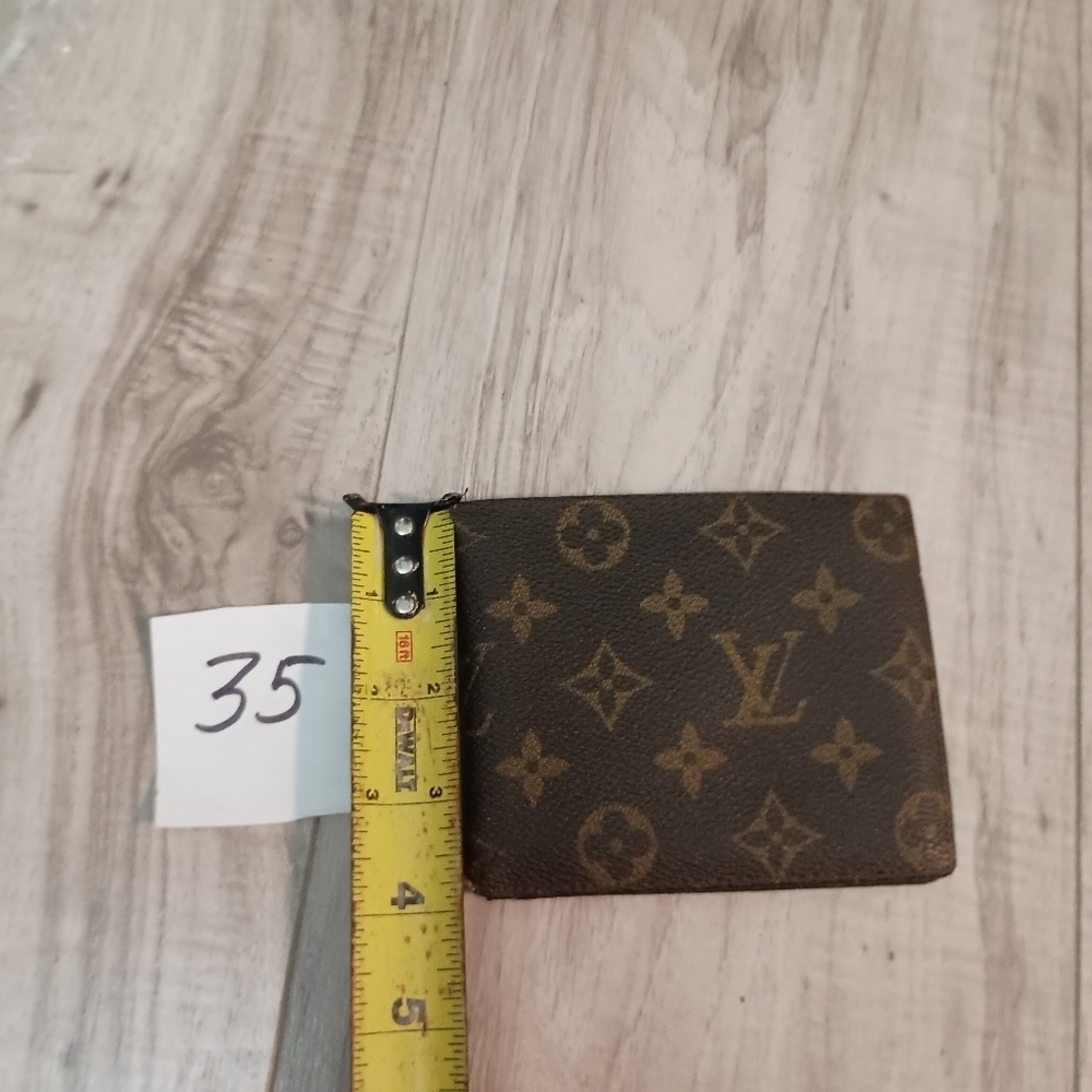 Louis Vuitton Monogram Billfold Wallet Card Slots/Coin Pouch/l - Picture 12 of 12
